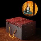 Presentation box used for selected Dehua porcelain sculptures