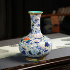 Scale reference for the 32 cm doucai Shangping vase