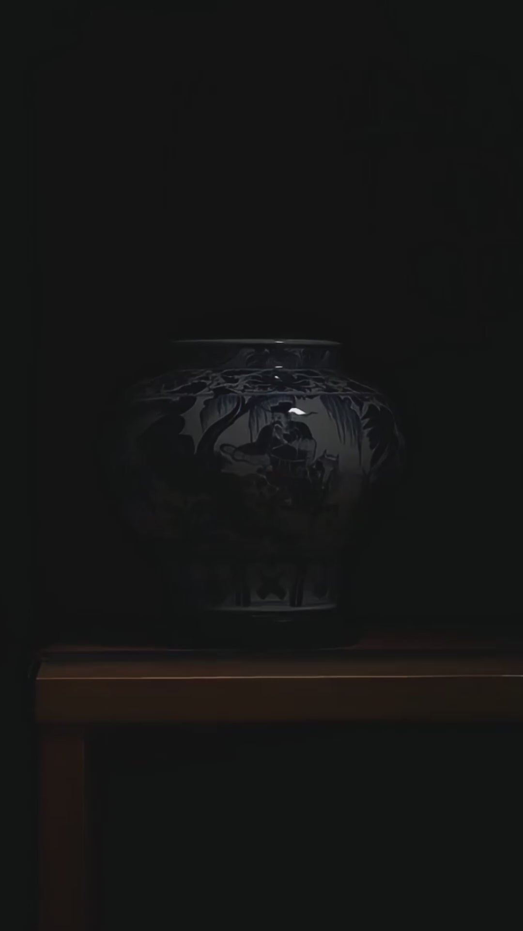 Jingdezhen Hand-Painted Guiguzi Jar: A Yuan-Style Interpretation