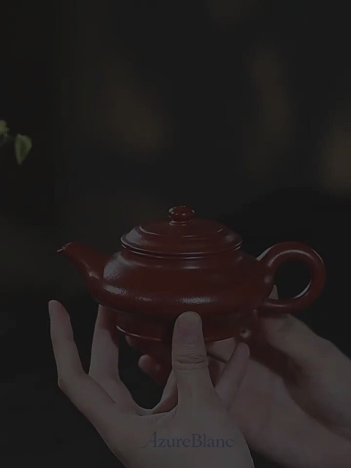 Pear-Skin Da Hong Pao Xu Bian Teapot