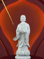 Blanc de Chine Standing Di Zang Figure