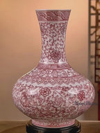 Imperial Qianlong Underglaze Red Vase