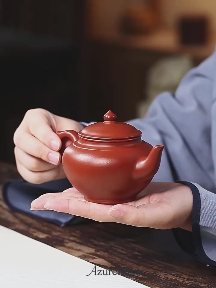 1970s Da Hong Pao Xiao Ying Zisha Teapot