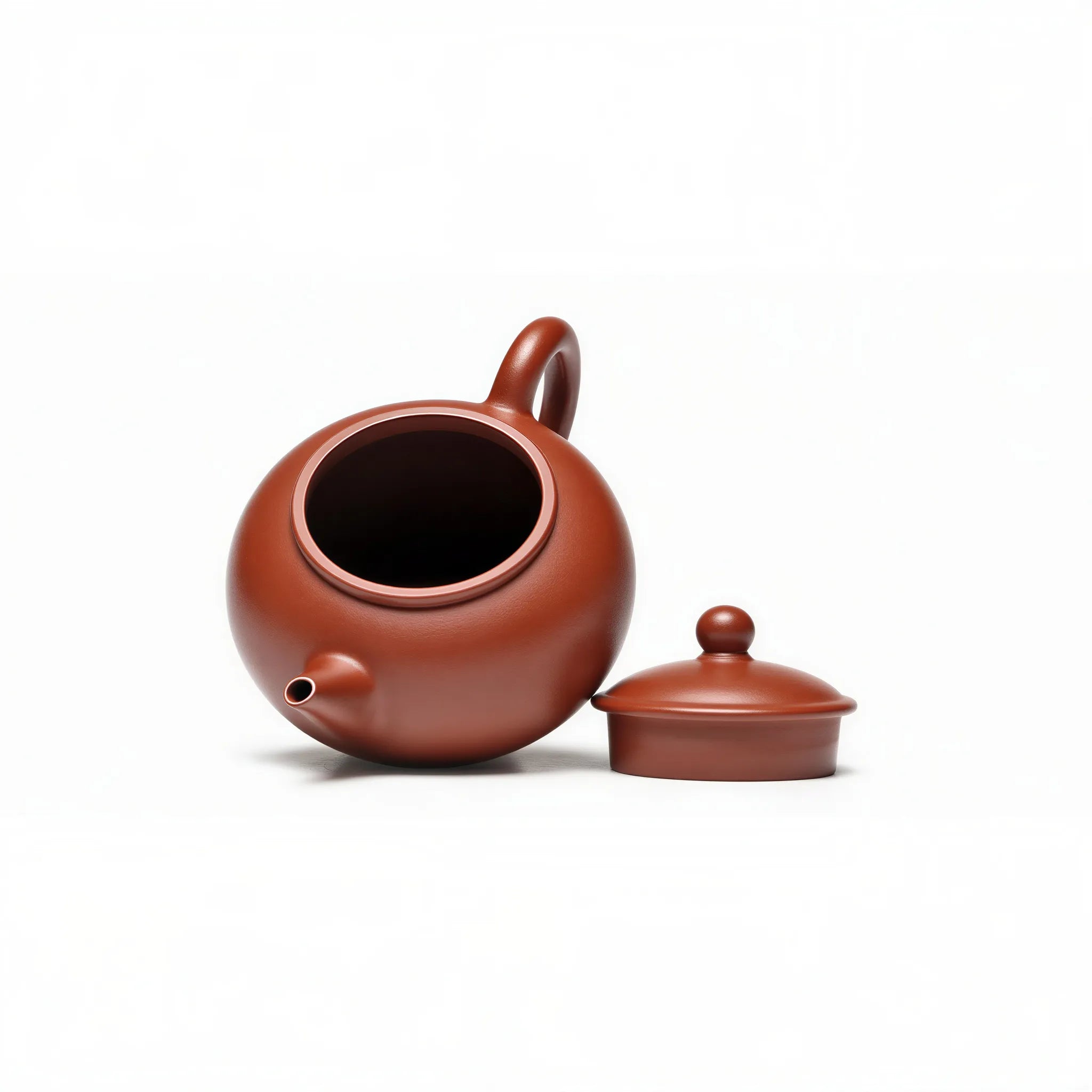 Shui Ping teapot body shown with its lid removed