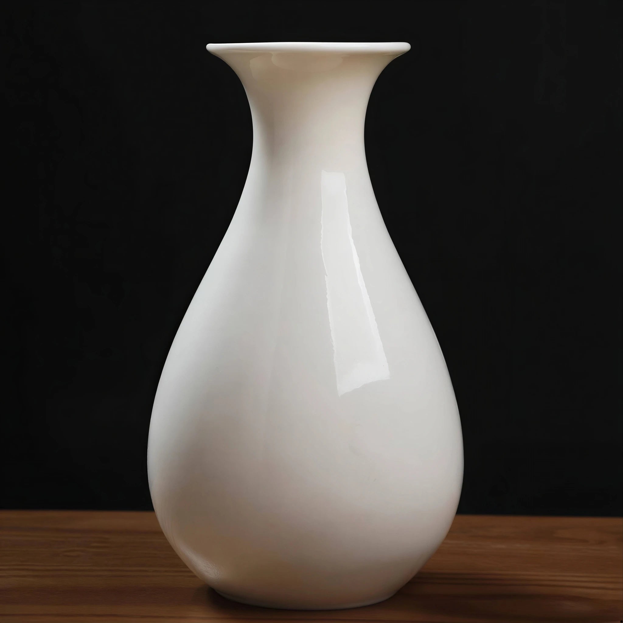 Imperial Peony Relief Pear Vase
